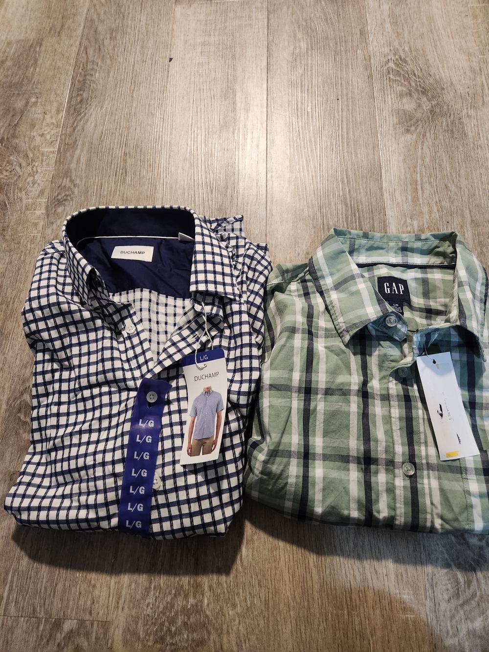 Bundle Duchamp & Gap Men’s Button-Down Shirts